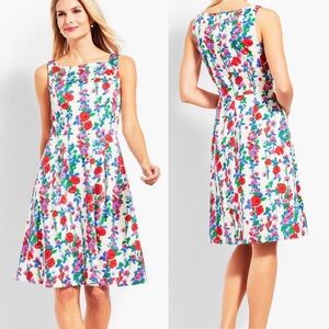 Talbots Floral Fit & Flare Dress Size 22W